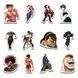 Стикерпак Набор наклеек GeekLand Боец баки Baki the Grappler 45 штук SP BG 01 SP BG 01 фото 5