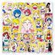 Стикерпак Сейлор Мун Набор наклеек GeekLand Sailor Moon 50 штук 2881880173 фото 1