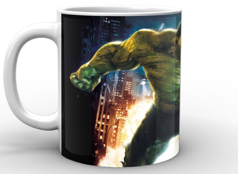 Кружка Geek Land белая Халк Hulk сюжет HU.02.008 HU.02.008 фото