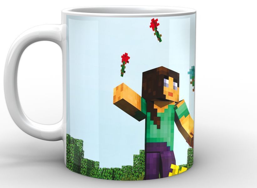 Кухоль GeekLand Minecraft Майнкрафт постер MС.02.032 1683898302 фото