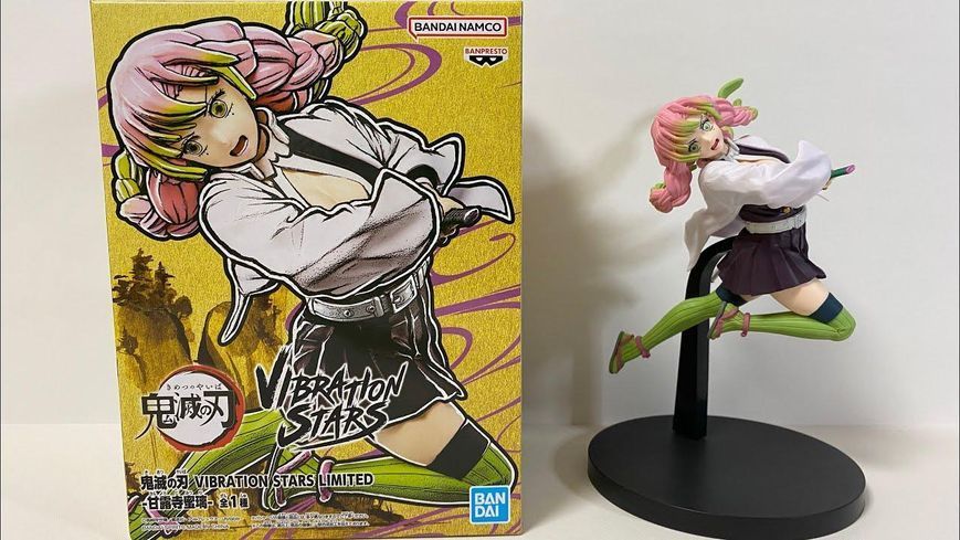 Фигурка&nbsp;Bandai Мицури Канроджи&nbsp;Клинок рассекающий демонов Mitsuri Kanroji Demon Slayer 16 см BS VS DS MK BS VS DS MK фото