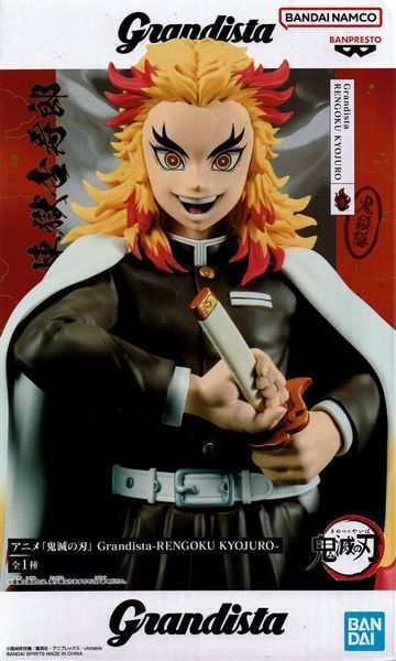 Фігурка Bandai Spirits Grandista Demon Slayer Kyoujurou Rengoku Клинок розсікаючий демонів Кедзуро Ренгоку 22 см BS G DS KR 22 2843328136 фото