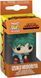 Фігурка брелок Funko Pop Фанко Поп Моя геройська академія Деку Deku 4 см Anime MHA D 1140 Anime MHA D 1140 фото 1