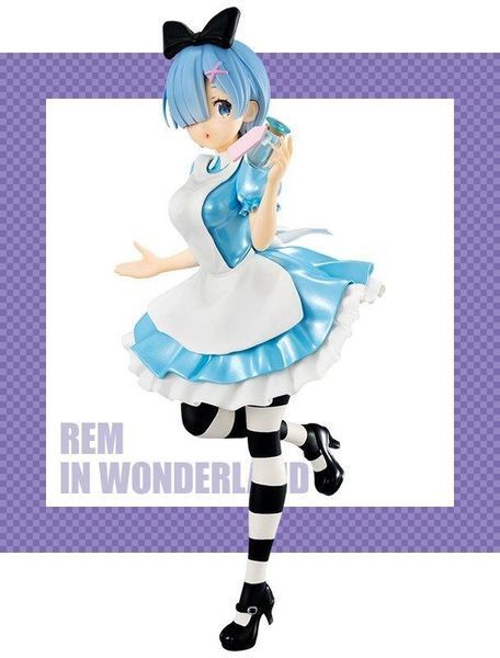 Фигурка FuRyu&nbsp;Re Zero&nbsp;в стране Чудес Жизнь в альтернативном мире с нуля&nbsp;Рем&nbsp;Rem 21 см FR RZ R FR RZ R фото