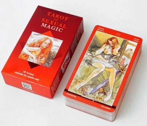 Карти Таро Магія Насолода Tarot of Sexual Magic 10.2х6 см 2569389137 фото