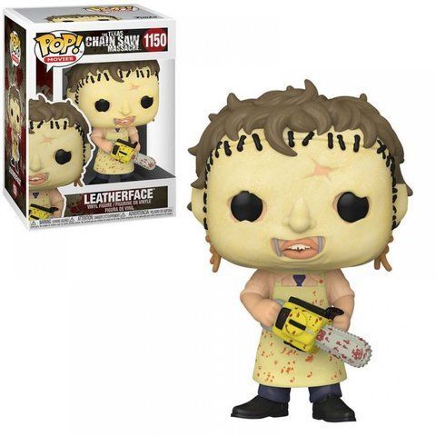 Фигурка Funko Pop Tekas Chain Saw Massacre Leatherface Техаська різанина бензопилою Шкіряне обличчя 10см FP TCSM LF1 FP TCSM LF1150 фото