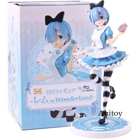 Фигурка FuRyu&nbsp;Re Zero&nbsp;в стране Чудес Жизнь в альтернативном мире с нуля&nbsp;Рем&nbsp;Rem 21 см FR RZ R FR RZ R фото