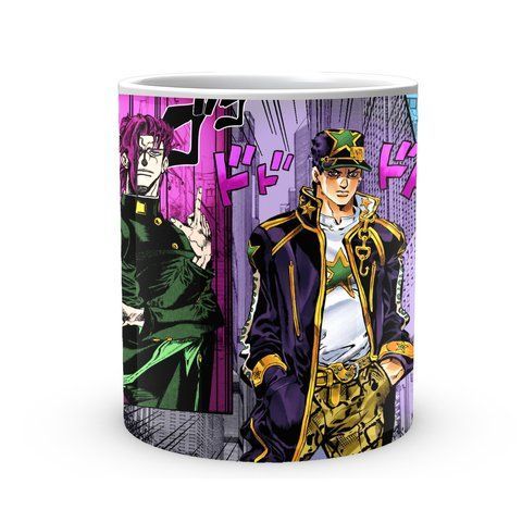Кухоль GeekLand Неймовірні пригоди ДжоДжо JoJo's Bizarre Adventure Персонажі Манга Колаж JJ 02.577 JJ 02.577 фото