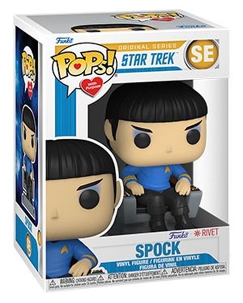 Фигурка Funko Pop Фанко Поп Звездный путь Спок Star Trek Spock 10 см ST S SE ST S SE фото