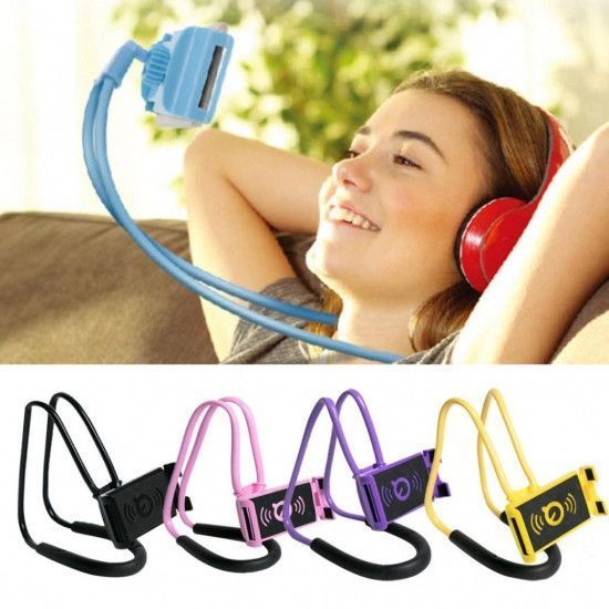 Утримувач універсальний на шию для телефону Phone Holder White 2558454490 фото