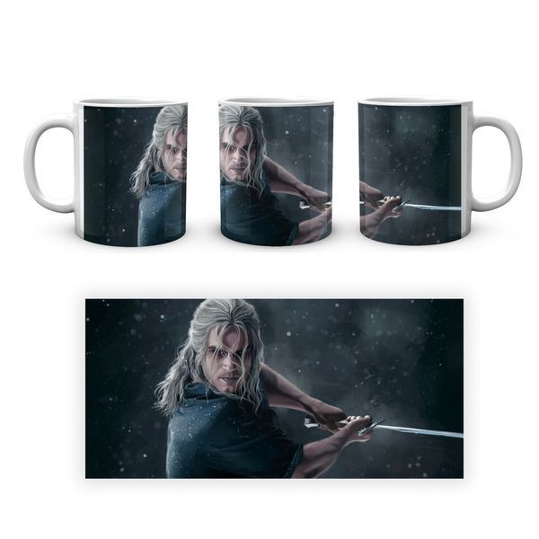 Кружка GeekLand The Witcher Ведьмак Геральт TW 002.020 TW 002.020 фото