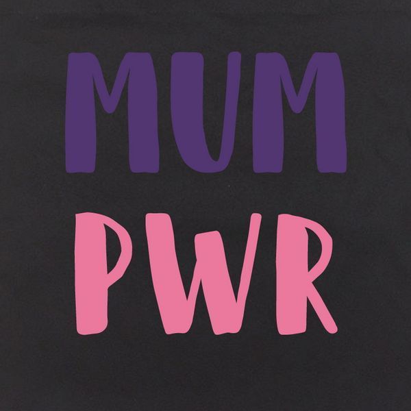 Экосумка "МUM PWR", Черный, английский 2603862639 фото