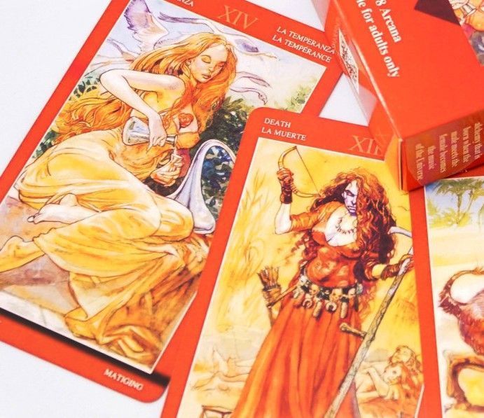 Карти Таро Магія Насолода Tarot of Sexual Magic 10.2х6 см 2569389137 фото