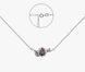 Колье цепочка серебряное с цветком Калачики Granat 925 40см+5см 271-S24-5182-1k фото 3