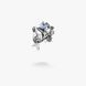 Брошь значок серебряная Соловейко Light Sapphire 925 215-S17-5195b фото 2