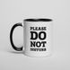 Кружка "Please do not disturb", англійська BD-kruzh-360 фото 1