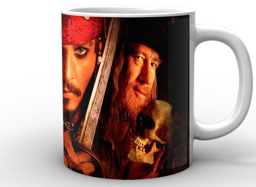 Кружка GeekLand белая Pirates of the Caribbean Пираты Карибского моря гектор барбосса PC.02.027 PC.02.027 фото