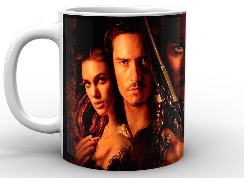 Кружка GeekLand белая Pirates of the Caribbean Пираты Карибского моря гектор барбосса PC.02.027 PC.02.027 фото