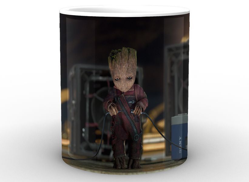 Кружка GeekLand Вартові Галактики Guardians of the Galaxy Baby Groot vol 2 GG.02.028 GG.02.028 фото