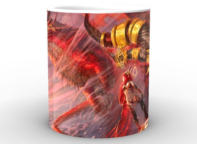 Кружка GeekLand World of Warcraft Світ Військового Ремесла ельфійка WW.02.54 WW.02.54 фото