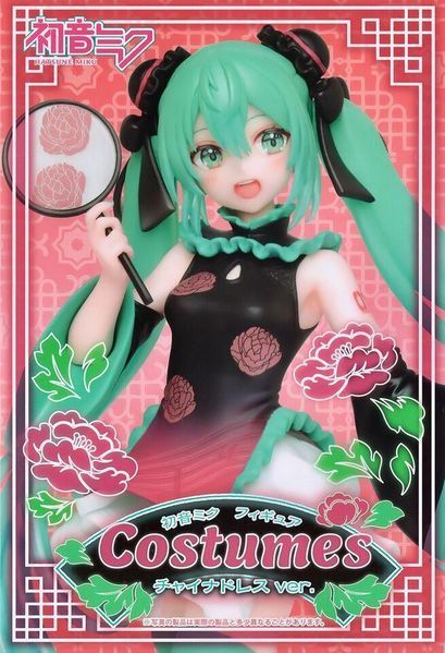 Фигурка Taito Vocaloid China Dress Ver. Hatsune Miku Вокалоиды Хацунэ Мику 18 см T V CD HM 18 T V CD HM 18 фото