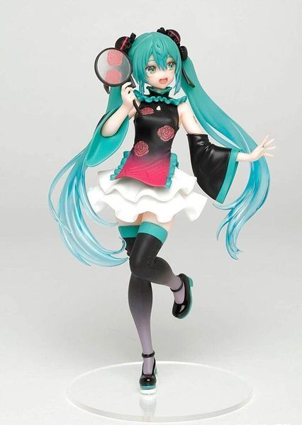 Фигурка Taito Vocaloid China Dress Ver. Hatsune Miku Вокалоиды Хацунэ Мику 18 см T V CD HM 18 T V CD HM 18 фото