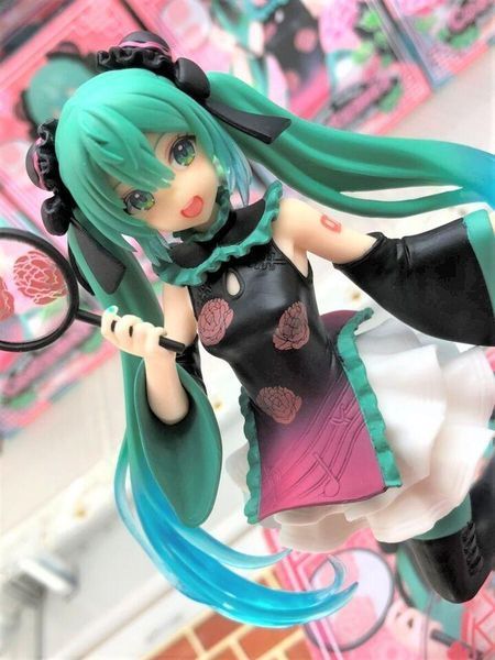 Фигурка Taito Vocaloid China Dress Ver. Hatsune Miku Вокалоиды Хацунэ Мику 18 см T V CD HM 18 T V CD HM 18 фото