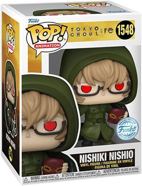 Фигурка Funko Pop Exclusive Фанко Поп Tokyo Ghoul: Re Nishiki Токийский Гуль: Re Нишики Нишио 10 см TG NN 1548 2188297892 фото
