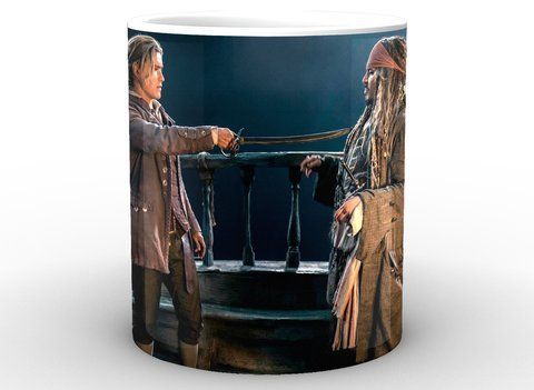 Кружка GeekLand белая Pirates of the Caribbean Пираты Карибского моря джек и генри PC.02.028 PC.02.028 фото