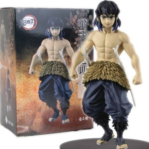 Фигурка Banpresto&nbsp;Иноске Хашибира Hashibira Inosuke Клинок рассекающий демонов Demon Slayer 16.0 см DS HI WST DS ТК 134 фото