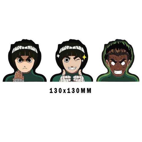 Голографічна наклейка Наруто Рок Лі Naruto Rock Lee 2887495930 фото