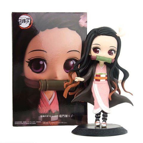 Фигурка Banpresto Q Posket&nbsp;Незуко Nezuko Клинок уничтожающий демонов Demon Slayer&nbsp;metallic color DS N 1161 WST DS N 1161 фото