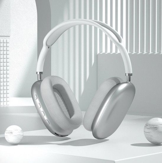 Бездротові навушники Bluetooth P9 Max Сірі 2200874333 фото