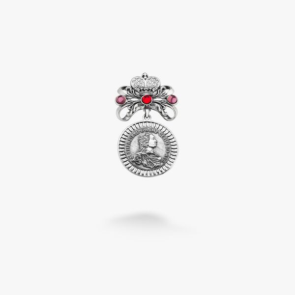 Кулон дукач серебряній Мария Терезия Light Amethyst 925 171-S01-5152p фото