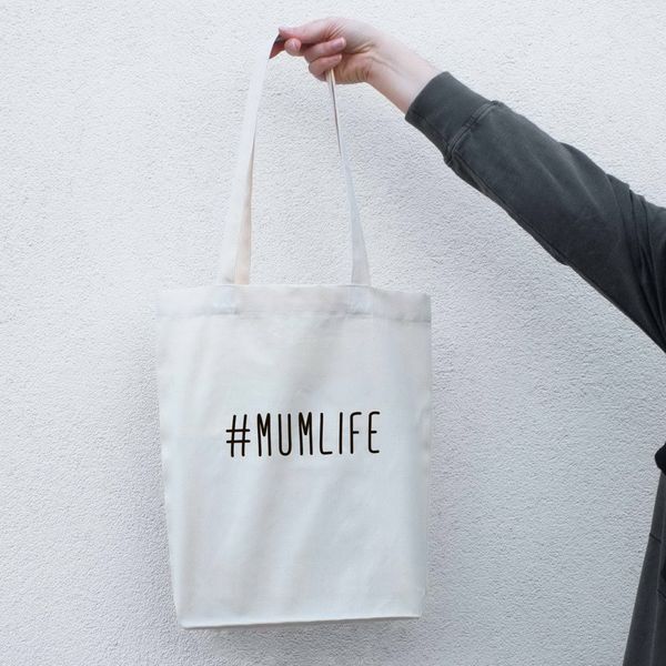 Экосумка "#Mumlife", Бежевый, английский 2603862640 фото