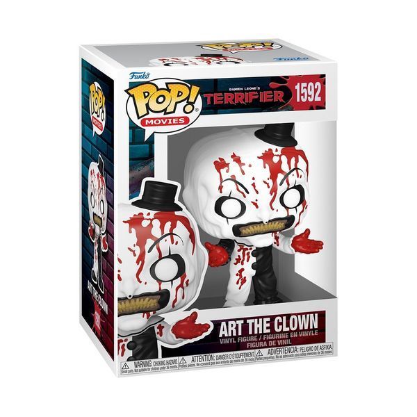 Фигурка Funko Pop Ужасающий Клоун Арт Terrifier Art the Clown with Bike 10 см FP T CA 1592 2607257072 фото