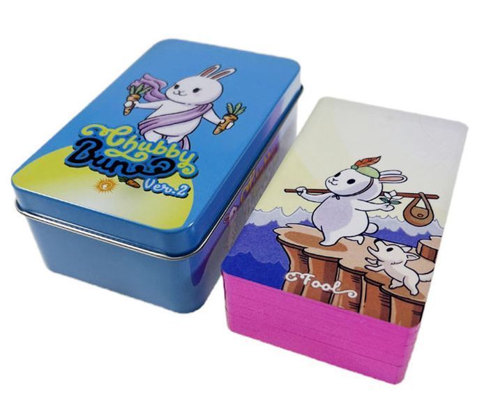Карты Таро Пухлой Булочки Chubby Bunny Tarot в металлической коробке 2515654131 фото