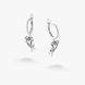 Серьги подвески с птицами серебряные Соловейко Lavender 925 Zirkon 261-S25-5282s фото 3