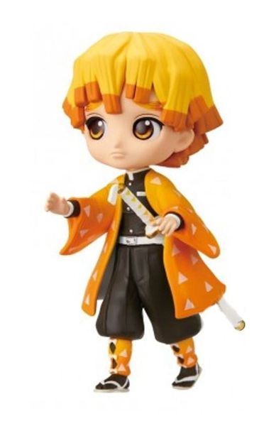 Фігурка Bandai Q Posket petit vol.6 Зеніцу Клинок, що розсікає демонів Zenitsu Demon Slayer 7 см B QP DS AZ B QP DS AZ фото