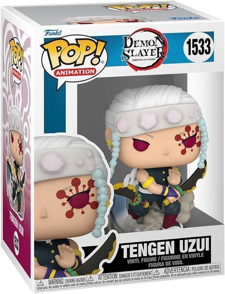 Фігурка Funko Pop Клинок, що розсікає демонів Тенген Удзуі Demon Slayer Tengen Uzui 10 см FP DS TU 1533 FP DS TU 1533 фото