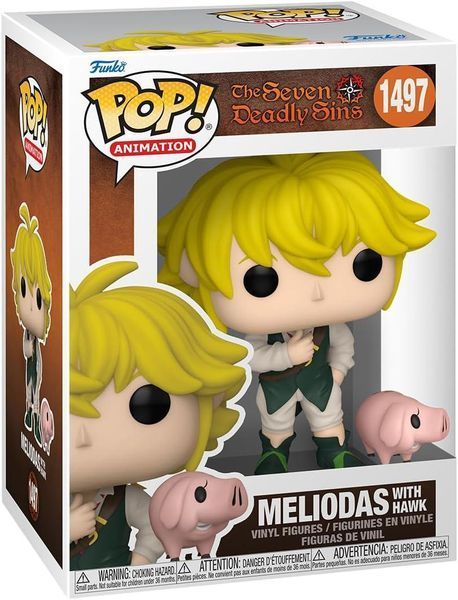 Фигурка Funko Pop Семь смертных грехов Мелиодас The Seven Deadly Sins Meliodas 10 см SDS M 1497 SDS M 1497 фото