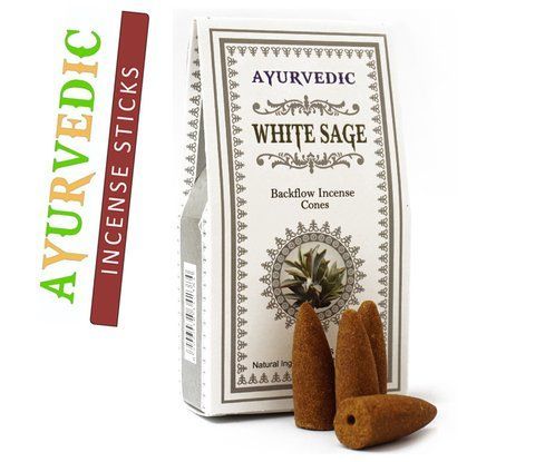 Ayurvedic BACK FLOW Конусы Белый шалфей 2942391145 фото