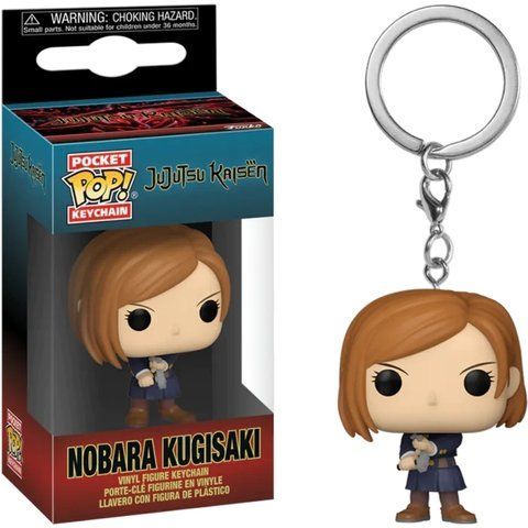 Фигурка брелок Funko Pop Магическая Битва Нобара Jujutsu Kaisen Nobara 4 см FP JK NK 1113 4 FP JK NK 1113 4 фото