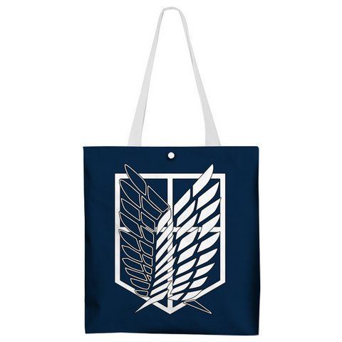 Шопер еко-сумка Атака титанів Attack on Titan 33 х 37 см двосторонній 2864793109 фото