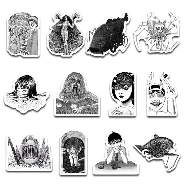 Стикерпак Набор наклеек GeekLand Дзюндзи Ито Junji Ito 45 штук SP JI 01 SP JI 01 фото