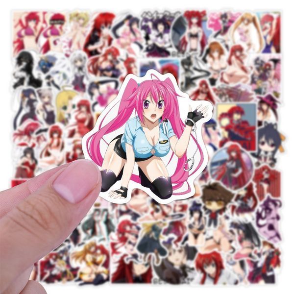 Стікерпак Старша школа DxD Набір наклейок GeekLand High School DxD 100 штук 2881874862 фото