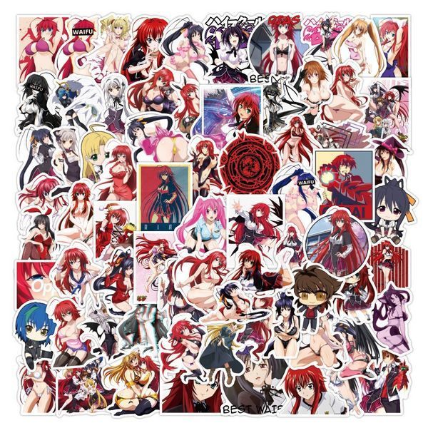 Стікерпак Старша школа DxD Набір наклейок GeekLand High School DxD 100 штук 2881874862 фото