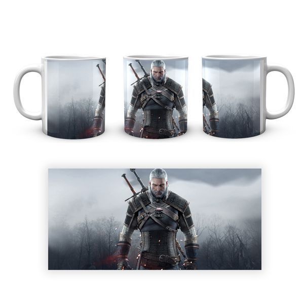 Кружка GeekLand The Witcher Ведьмак Геральт TW 002.022 TW 002.022 фото