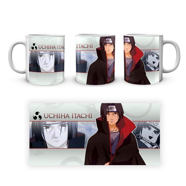 Кружка Geek Land белая Наруто Naruto Итачи Учиха Тен но Джуин NA.02.304 NA.02.304 фото