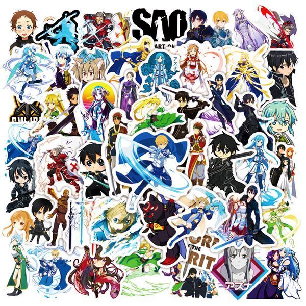 Стикерпак Набор наклеек GeekLand Мастера Меча Онлайн Sword Art Online 50 штук 2881874329 фото